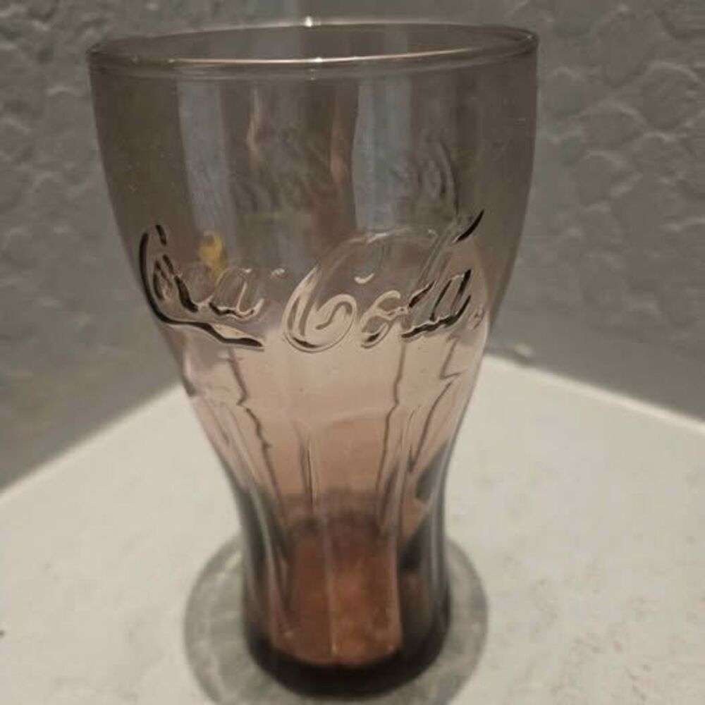 Coca-Cola Smokey Amber Libby Glass